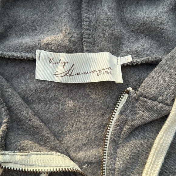 Vintage Havana Embellished Gray Hoodie NWT - Picture 3 of 6